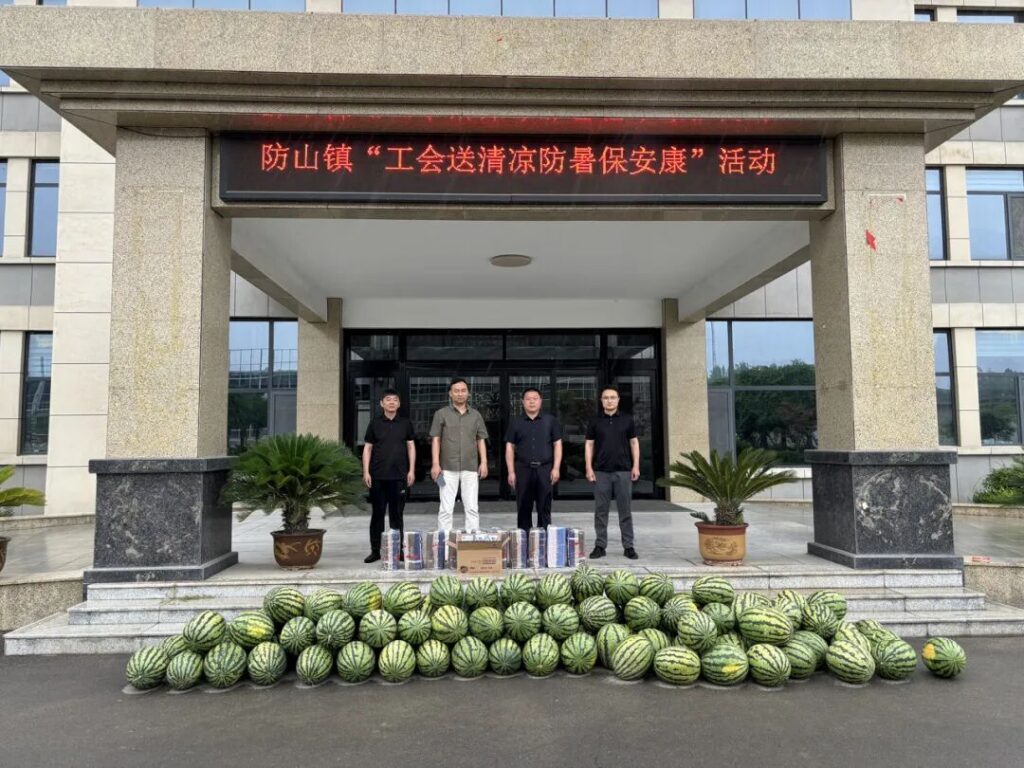 上级工会开展“工会送清凉防暑保安康”活动 配图1